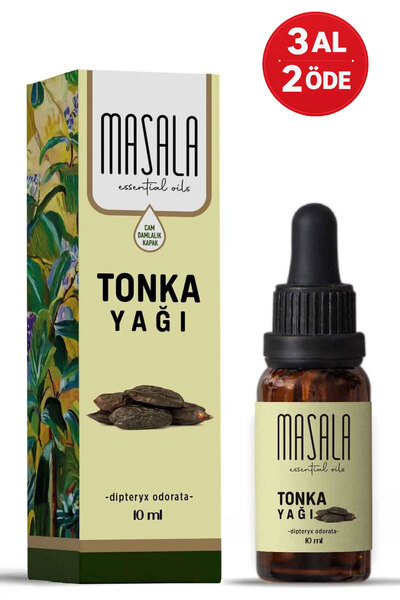 Masala Tonka Fasülyesi Yağı 10 Ml. - (tonka Bean Essential Oil)