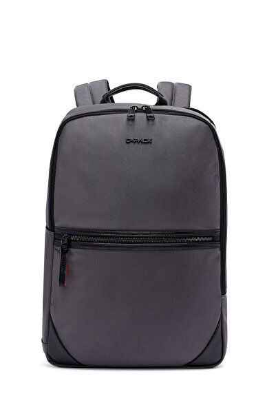 Derimod D-Pack Rucsac unisex din material textil gri 25SBD30226F
