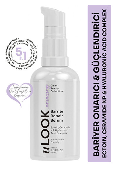 uLOOK Hassas Ciltler İçin Bariyer Onarıcı Serum | Ceramide ve Postbiyotik Des...