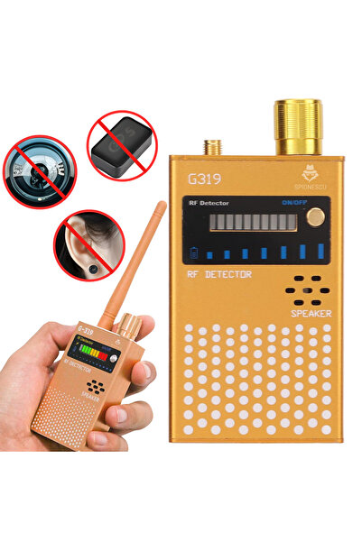 Spionescu Detector profesional de cameră ascunsă, microfoane, localizator GPS...