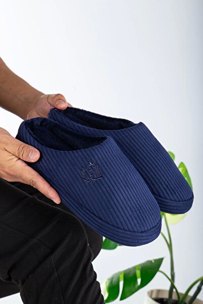 STOCON Yeni Sezon Pofuduk Ev Terliği Erkek Kadın Için Ses Yapmaz Taban Içi Kü...