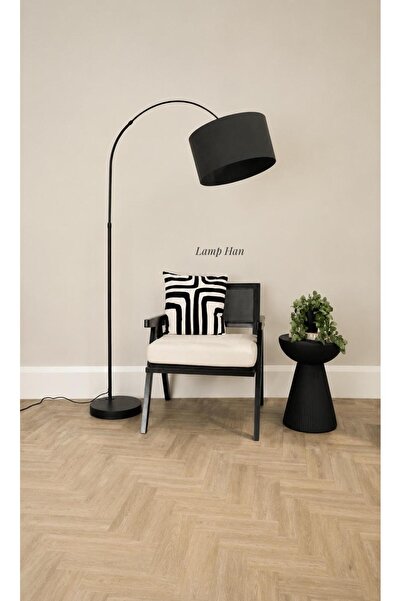 Lamp Han Orta Çağ Serisi Abajur Şapkalı Olta Lambader (Satıcı Kısmının Olması...