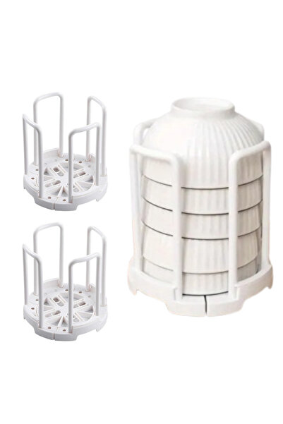 Beni World Beni Dish Bowl Plate Holder - 2 Pcs - Expandable - Bowl and Plate ...