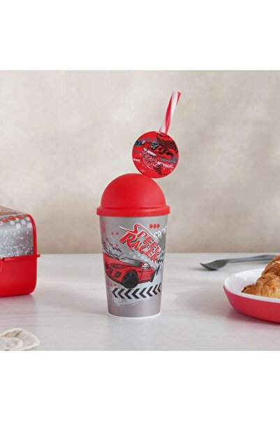 PAN HOME Speed Racer Sipper Tumbler 340ml - Red