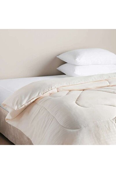 PAN HOME Stria Microfiber Satin Stripe Comforter 220x240cm - Beige