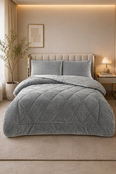Vannes Home طقم لحاف مزدوج من ويلسوفت مع غطاء وسادة مزدوج الجانب، طقم نوم مع ...
