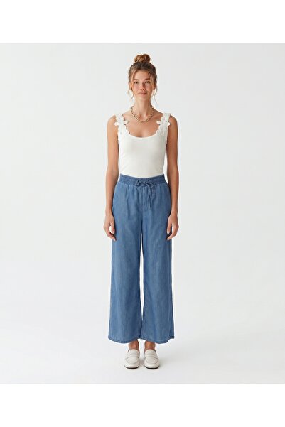 Yargıcı Wide High Waist Pants