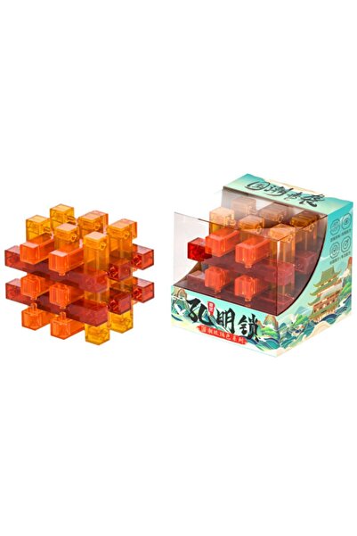TOYFEST QY Kong Ming Locks Eighteen Arhats / High Level Hızlı Rübik Zeka Sabı...