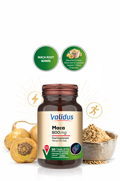 Validus Maca 800 Mg 30 Tablets
