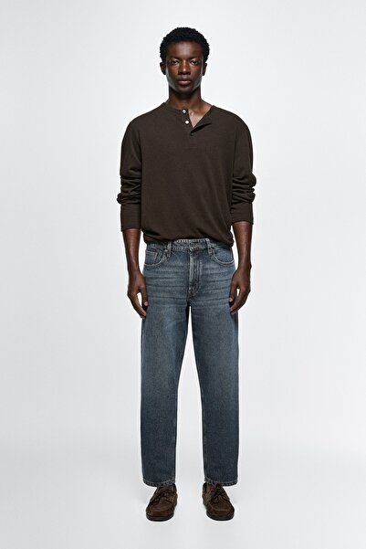 Massimo Dutti Slim fit crop jean