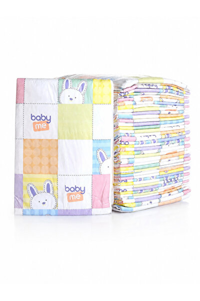 Baby&Me Pofuduk Alt Değiştirme Örtüsü 60x60 Cm 5 Adet