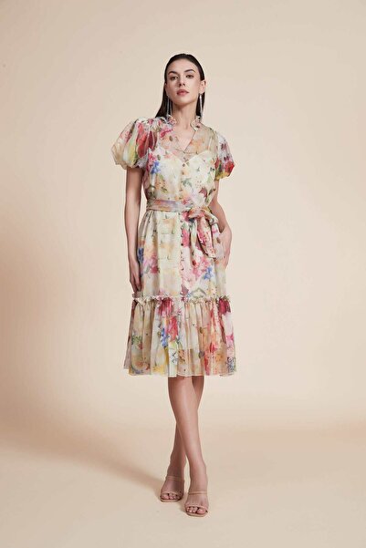 Yola Embroidered Loose Fit Shirt