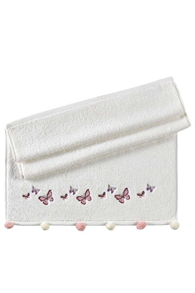Pupilla Collection Sıla Ponponlu 50*90 Tekli Penye Yüz Havlusu (Kutulu) Keleb...