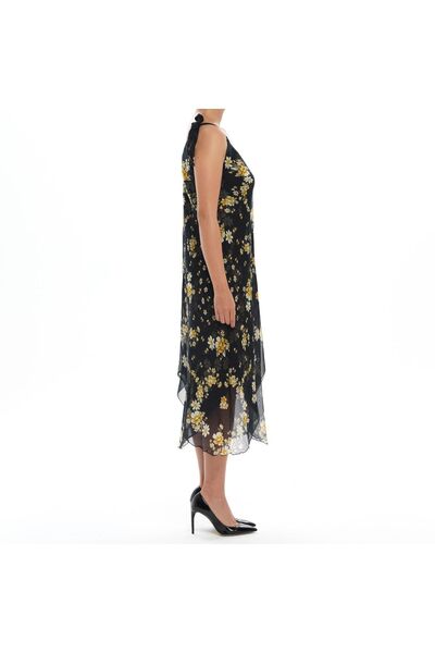 Han Tekstil Collection Organik Askılı Yemeni Elbise %100 pamuk