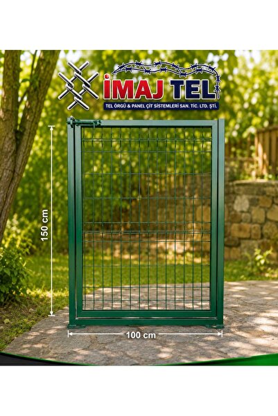 İMAJ TEL ÖRGÜ & PANEL ÇİT SİSTEMLERİ Panel Çit Kapı Yeşil / Panel Çit Kanatlı...