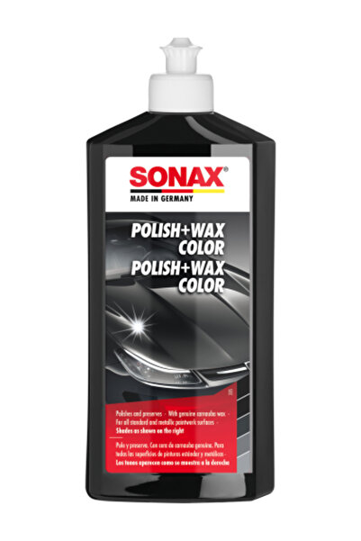 Sonax Pastă de lustruit cu ceară Nano Pro, neagră, 500 ml