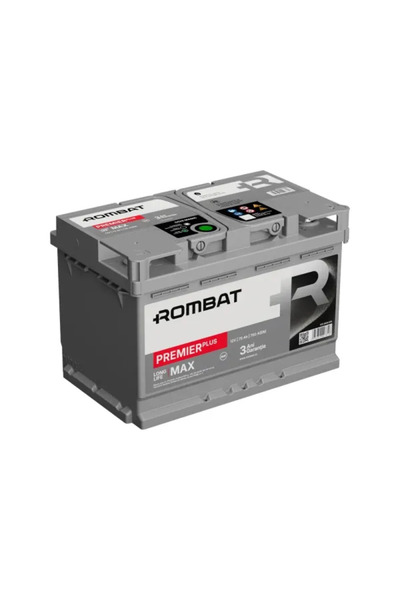 Rombat Baterie auto Premier Plus 75Ah 12V 5752K30075