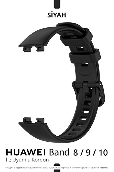CONOCER Huawei Band 8-9-10 Tam Uyumlu Yumuşak Dokulu Yüksek Kalite Kordon Kayış