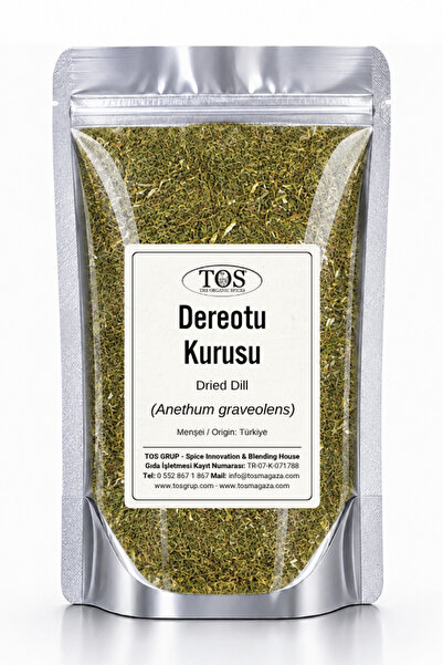 TOS The Organic Spices Dereotu Kurusu 50 gr (1. KALİTE) Anethum Graveolens / ...