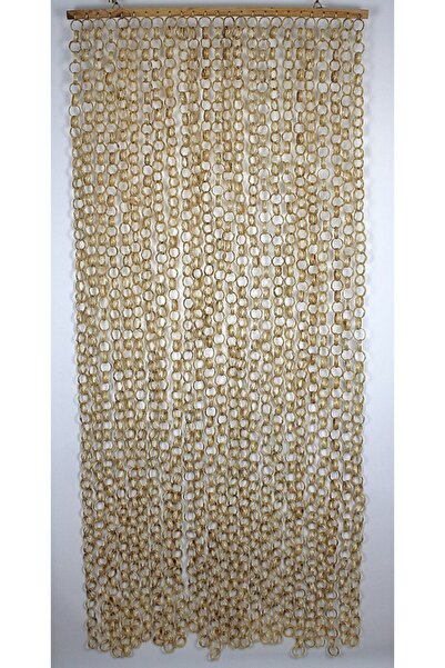 Otantik Çarşı Hasır Halkalı Kapı Perdesi 90x200 cm.