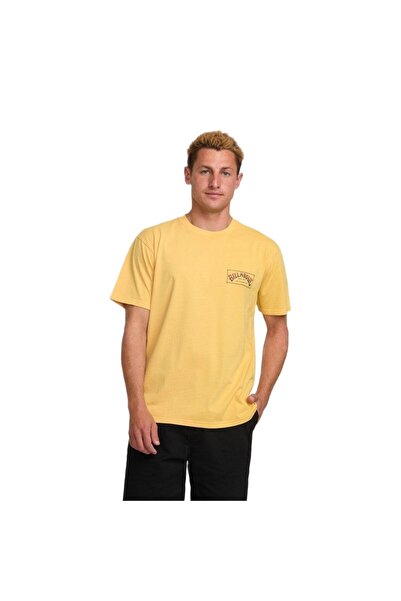 BİLLABONG Original Arch Premium Ww Erkek Sarı Tişört ERKEK T-SHIRT 24A521515