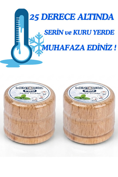 Mentoroll Mıgren ve Baş ağrısı Taşı Mentol taşı 2 Adet
