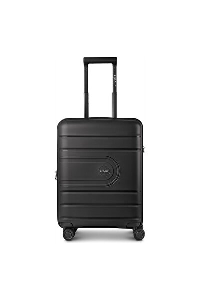 REDOLZ Essentials 11 4 Rollen Kabinentrolley 55 cm mit Dehnfalte