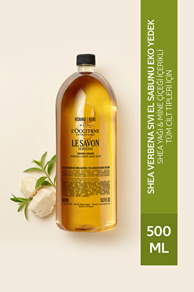 L'Occitane Shea Verbena Sıvı El Sabunu Eko Yedek (Refill), Shea Yağı ve Mine ...