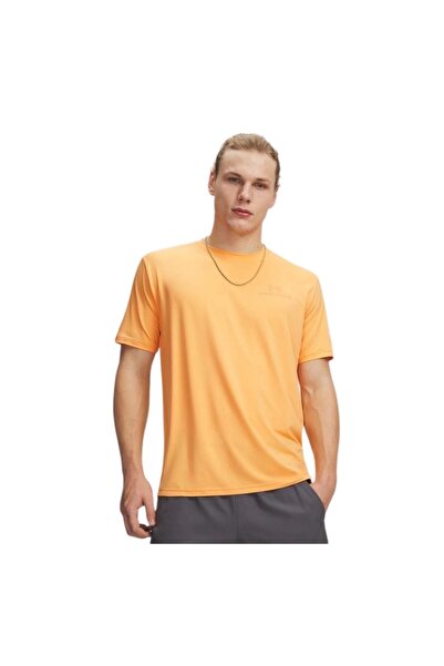 Under Armour A1383973-870 تي شيرت فانيش إنيرجي إس إس للرجال باللون البرتقالي