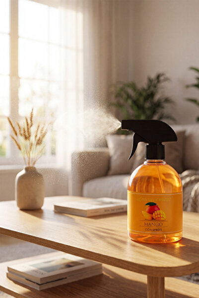MOUVEMENT 500 ml Tropikal Mango Kokulu Oda Spreyi ile Enerjik Ortamlar