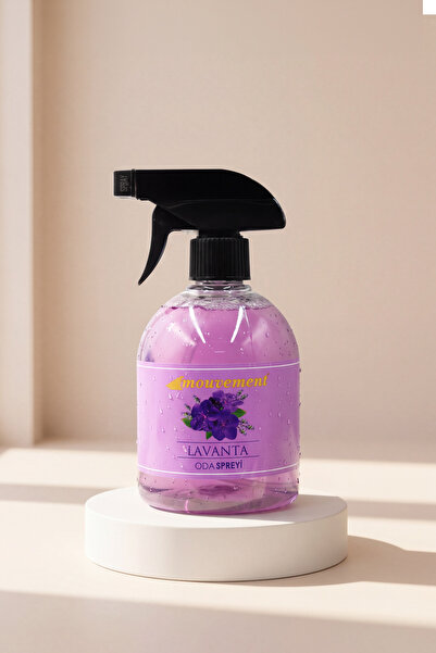 MOUVEMENT 500 Ml Lavanta Esintili Oda Spreyi İle Huzur Dolu Alanlar