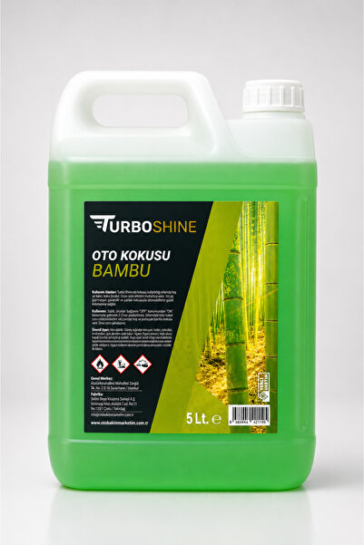 TURBO SHİNE BAMBU OTO KOKUSU 5 LT