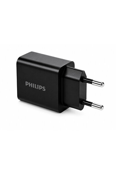Philips DLP4325AB/12 1*USB C 20W-1*USB A 18W Siyah Şarj Adaptörü