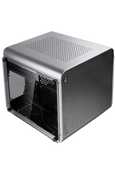 Raijintek METIS EVO TG Mini-ITX Sticlă securizată Argintiu