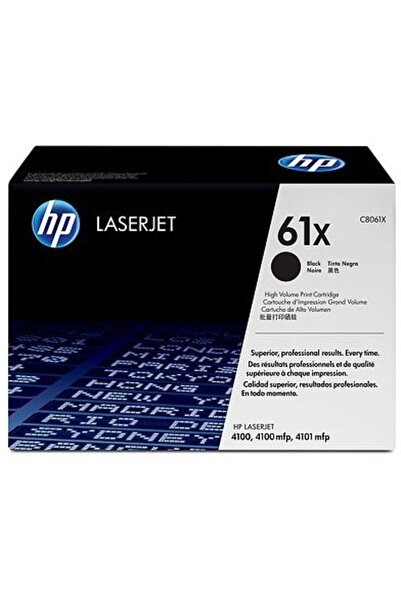 HP Лазерен тонер C8061X - черен, 10 000 страници, LaserJet 4100