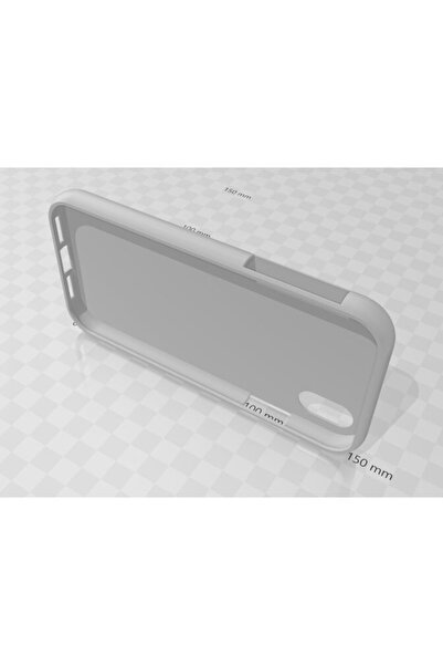 TELLUR Carcasa cu imprimeu de sticlă pentru iPhone XR, mătase