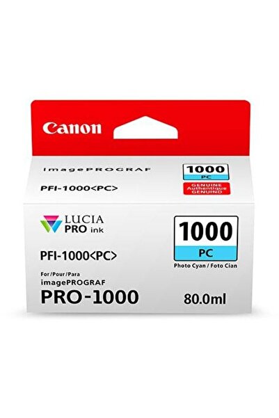 Canon PFI-1000PC CYAN INKJET CARTRIDGE