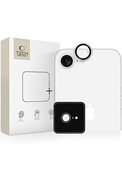 Tech-Protect ProtecИ›ie camerДѓ Camring Fit Plus pentru iPhone 16E, inel prot...
