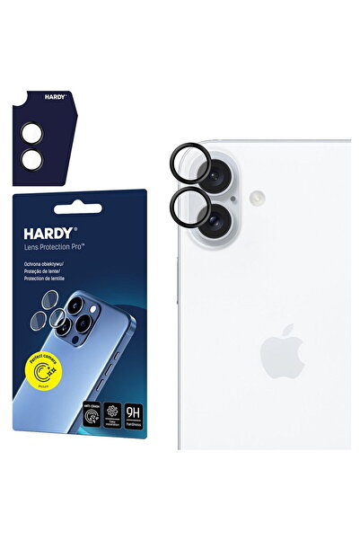 3MK Folie pentru iPhone 17 - Hardy Lens Protection Pro - Negru