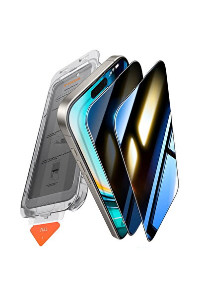 Other Privacy tempered glass Install Master Privacy for iPhone 16 ProMax