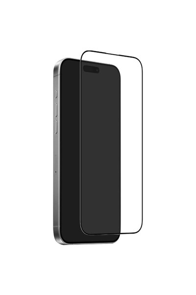 Puro Frame Tempered Glass for iPhone 17 Pro Max with Applicator and Black Frame