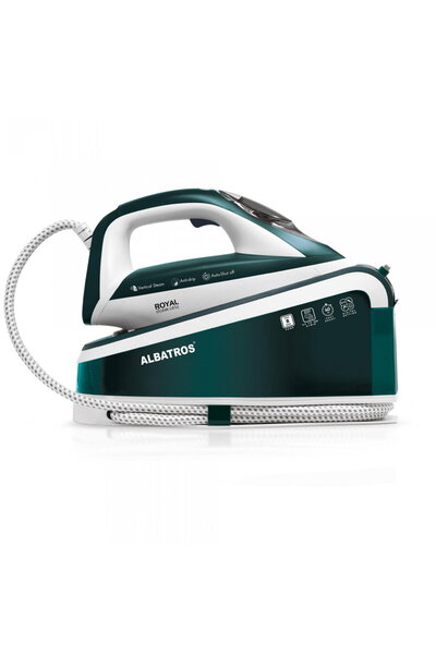 ALBATROS STATIE DE CALCAT ROYAL STEAM CARE GREEN 3000 W