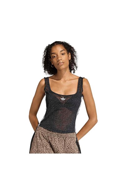adidas KD2838-K Aop Tank Top Kadın T-Shirt Siyah
