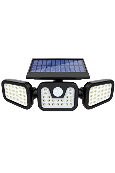 Powermaster MX-W771A Sensörlü 3 Modlu 74 Ledli Solar Aydınlatmalı Duvar Lambası