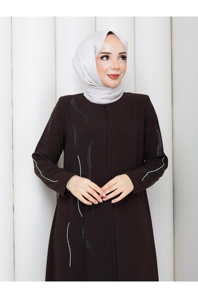 PLAIN DRESS PLUS SIZE MOTHER DRESS