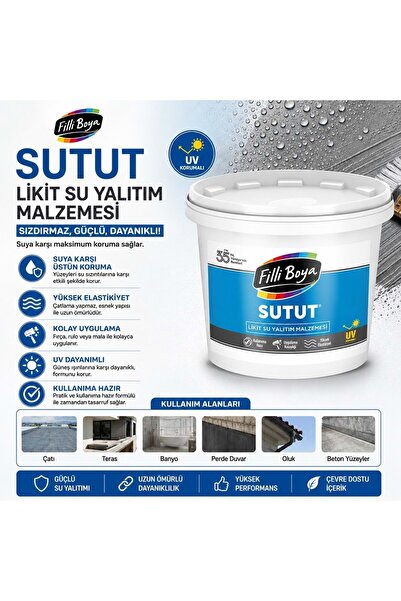 Filli Boya SUTUT 1KG YALITIM BOYASI BEYAZ