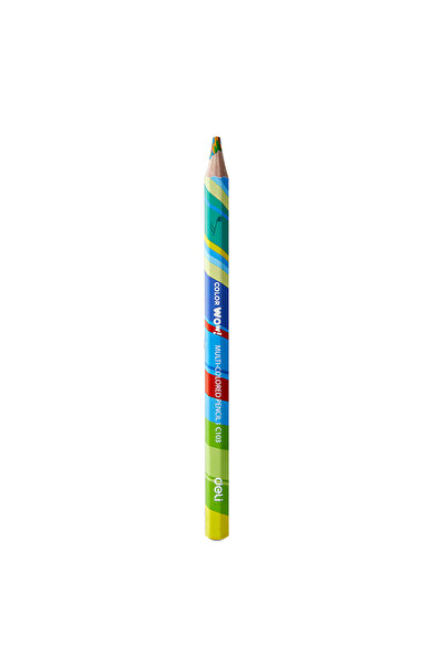 Deli Creion colorat jumbo multicolor