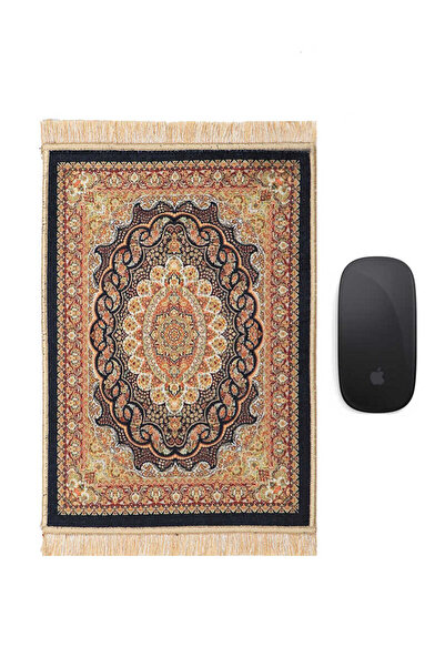 Bursa İpek Mousepad mic decorativ negru - dimensiune covor