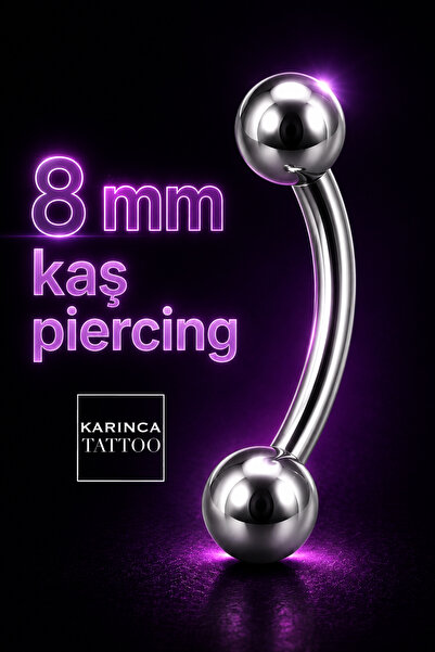 Karınca Piercing Kaş Kulak Snug Helix Kıkırdak Anti Tragus Daith Conch Rook S...
