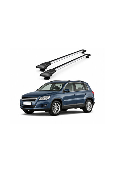 ART Bare portbagaj transversale auto aluminiu compatibile Volkswagen Tiguan 1...